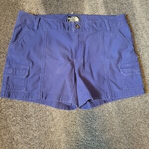 The North Face Women's Cargo Shorts in Purple